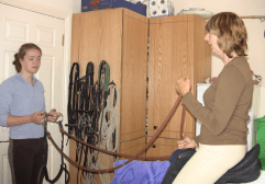 Mary C Aoiffe Helen House horse