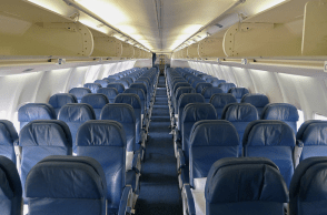 airplane seats multiple rows