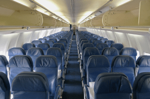 airplane seats multiple rows