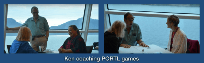 Ken coaching POrtl standing