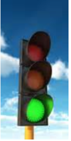 green light traffic signal